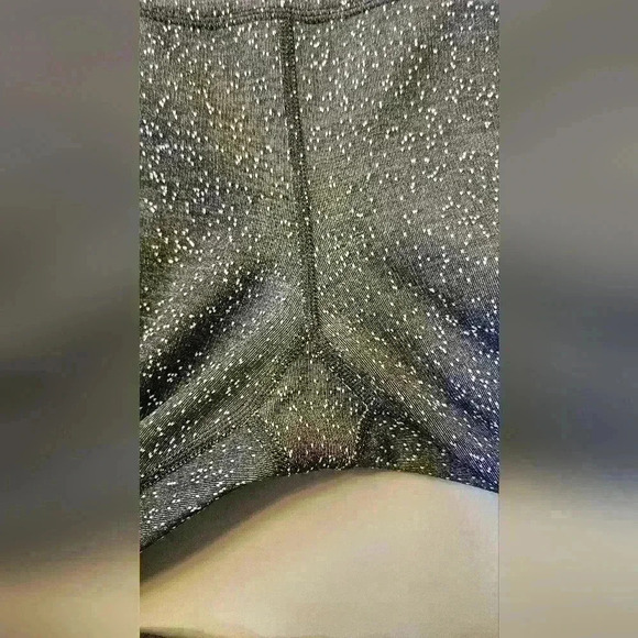 Champion Women's Full Length Compression‎ Leggings Medium Black & White Ombre - Picture 4 of 6